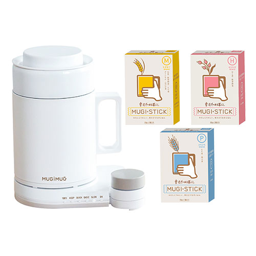 MUGIMUG（むぎマグ）・MUGISTICK（むぎスティック）