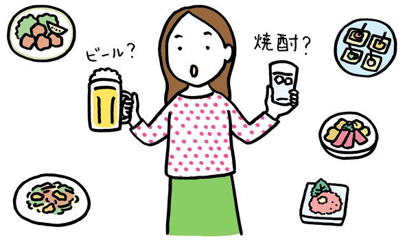 「太らない飲み方・食べ方」はどっち？お酒好き医師が解説！