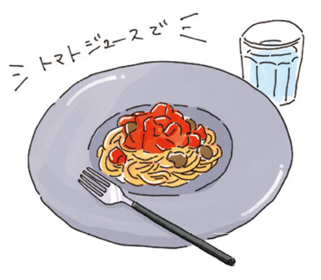 トマトパスタ