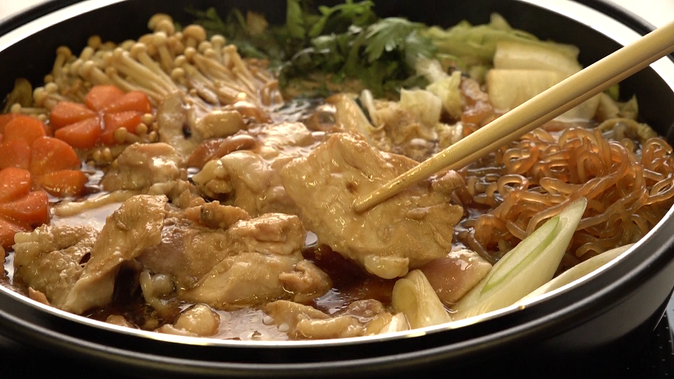 上州地鶏のすき焼き