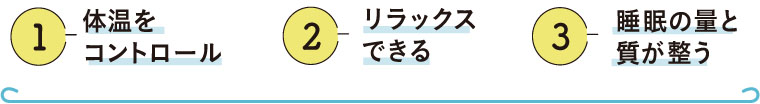 セルフ寝湯で眠れる体になる３つの理由