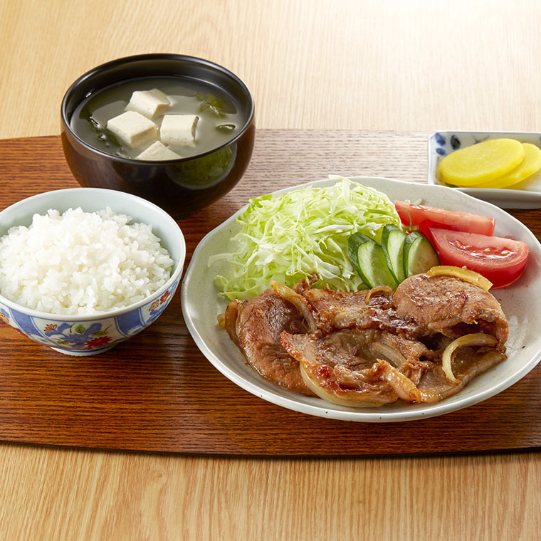 生姜焼き定食