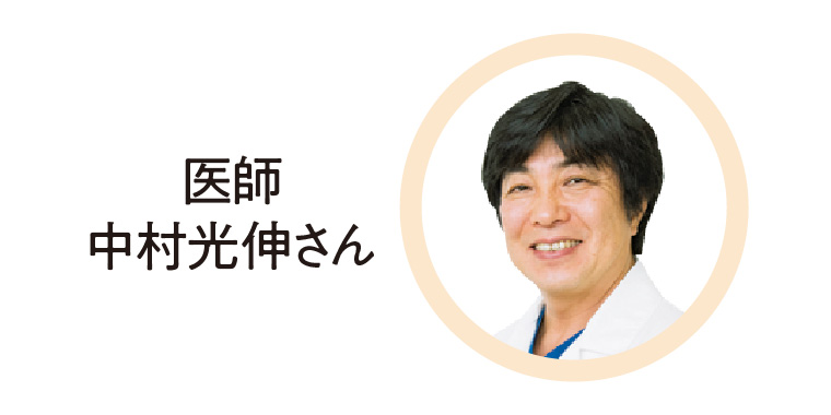 美容皮膚科・整形外科医　中村光伸さん