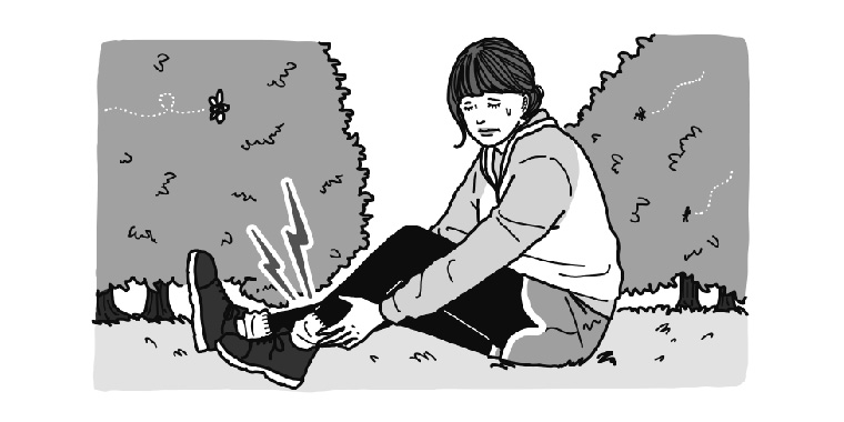 野外のトラブル