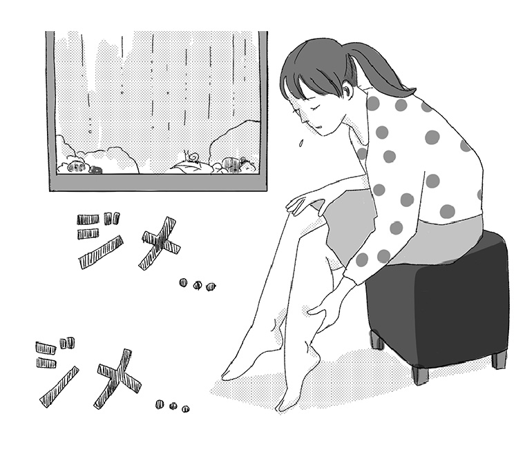 ジメジメの季節はむくんでだるい