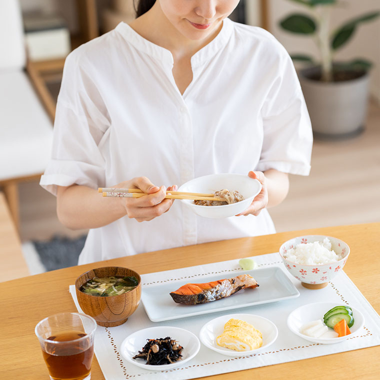 バランスの良い食事