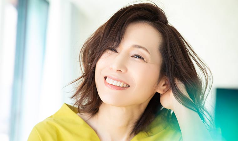 50代｜大きい顔に似合う髪型は？ぽっちゃりをカバーするポイントも