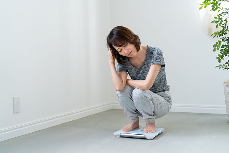 体重に悩む女性