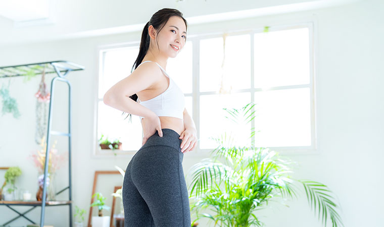 女性ホルモン力UPのストレッチ
