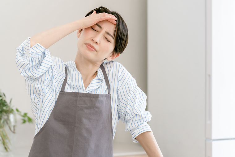 不調な女性