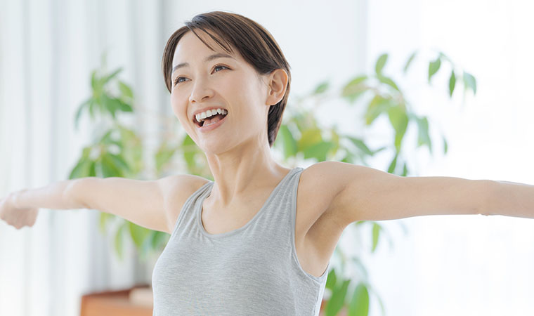 元気な女性