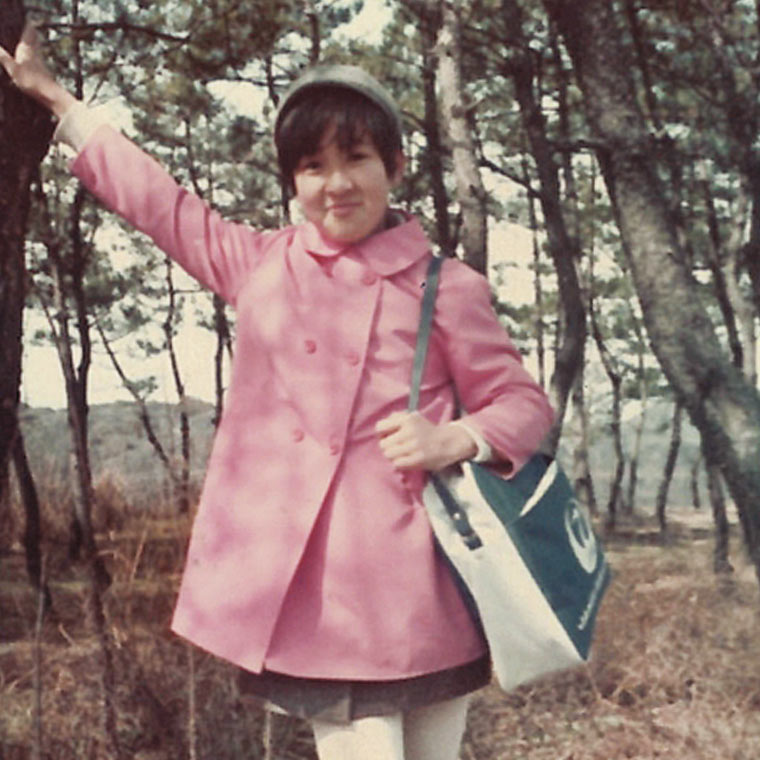 小島貴子さん1970年