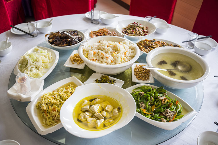 中華料理 円卓