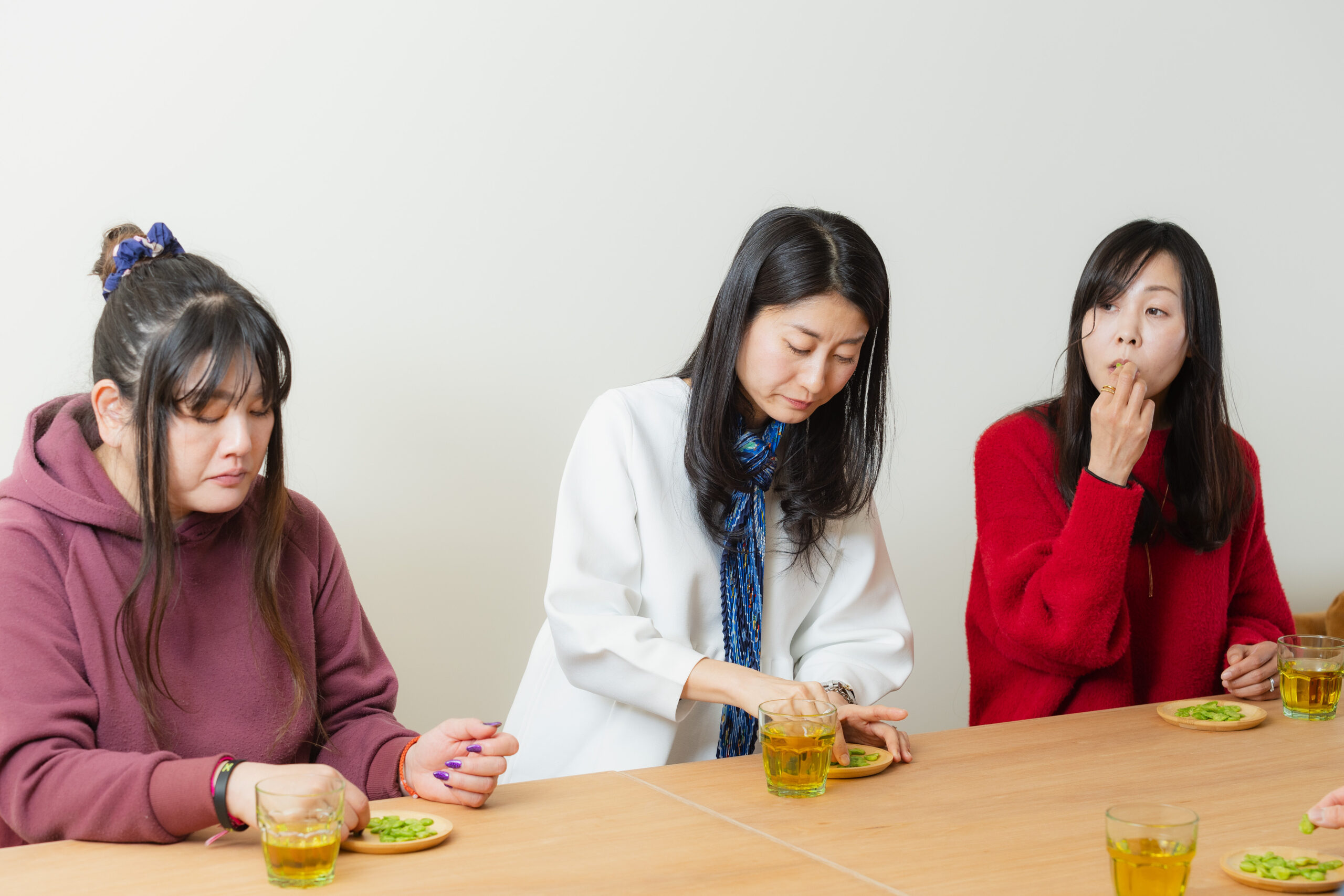 アンバサダー試食中