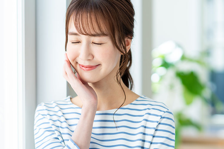 美肌な女性