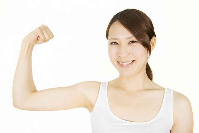 元気な女性