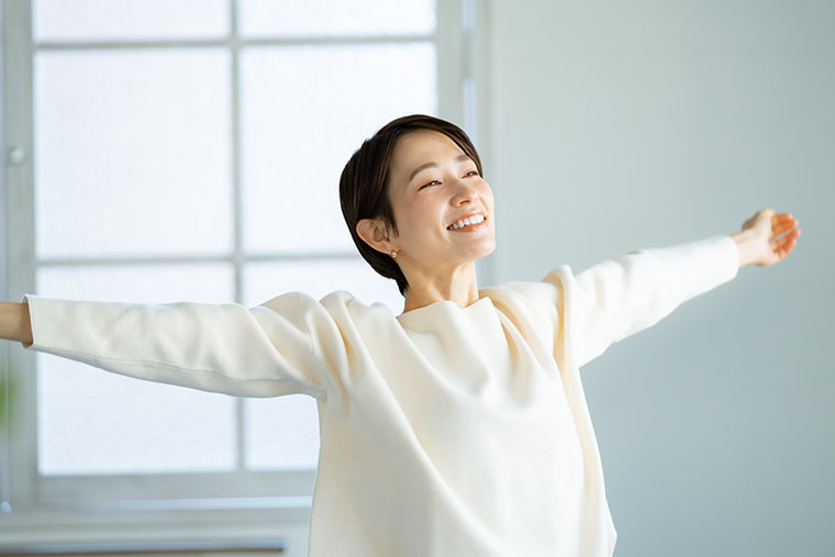 元気な女性
