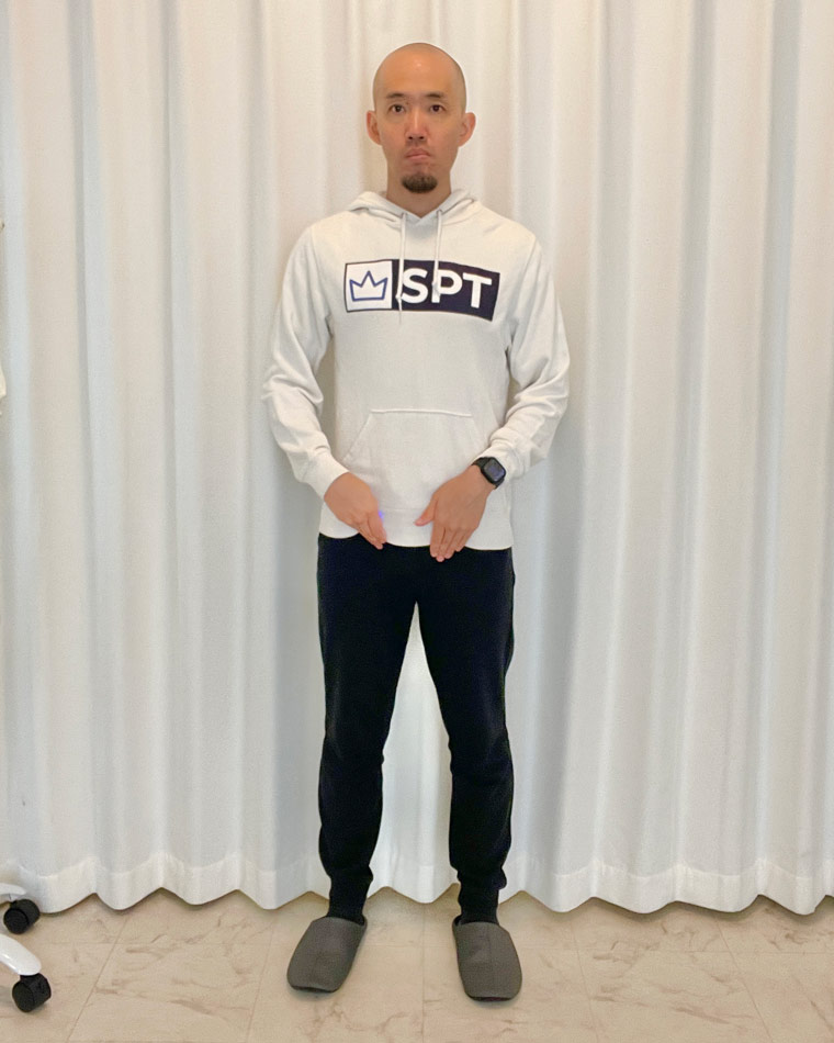 股関節ストレッチやり方1