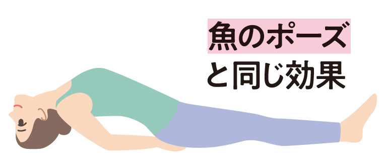 魚のポーズ
