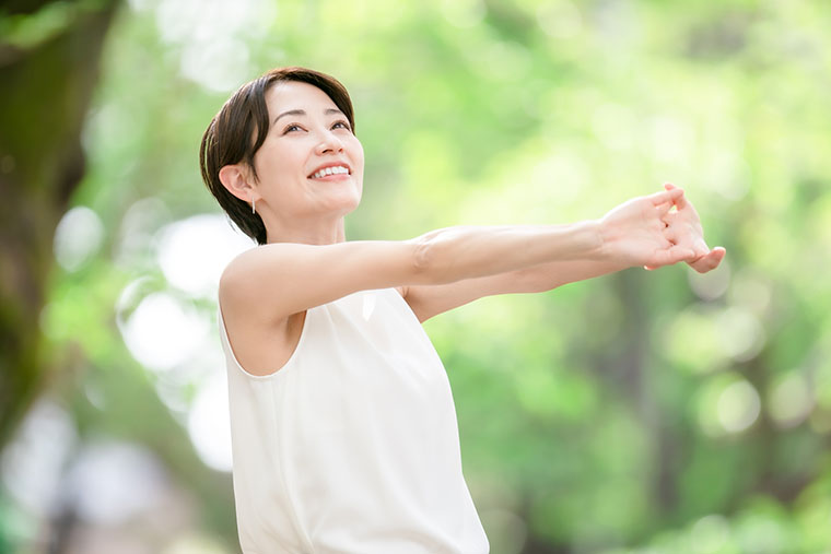 さわやかな女性