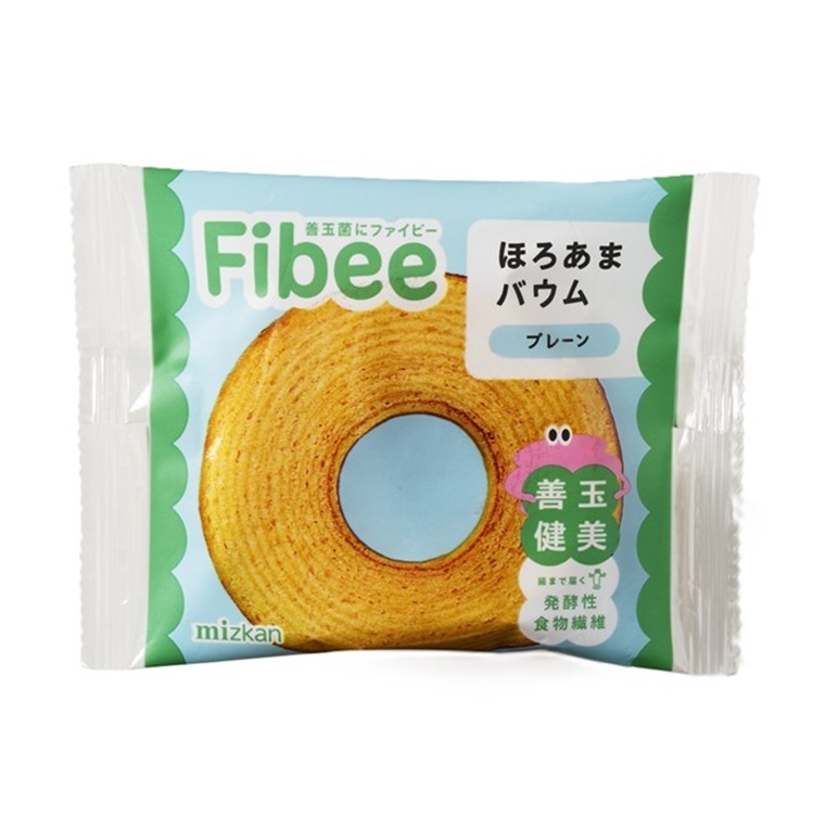 ミツカン「Fibee」ほろあまバウム プレーン