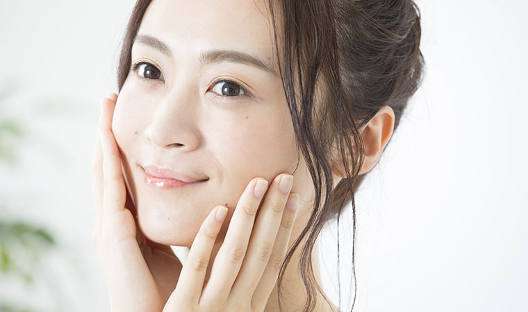 美肌な女性