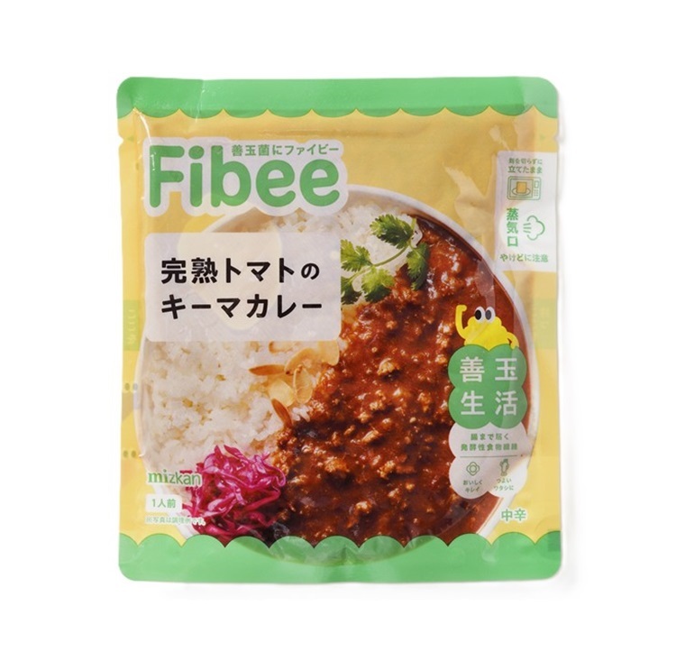 ミツカン「Fibee」完熟トマトのキーマカレー