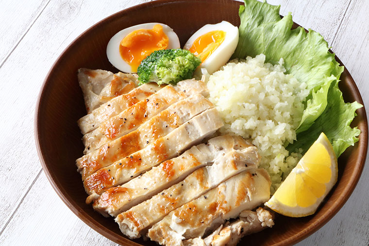 高たんぱく質な食事