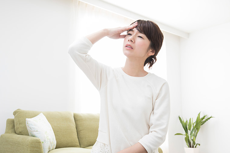 気象病連載めまいを訴える