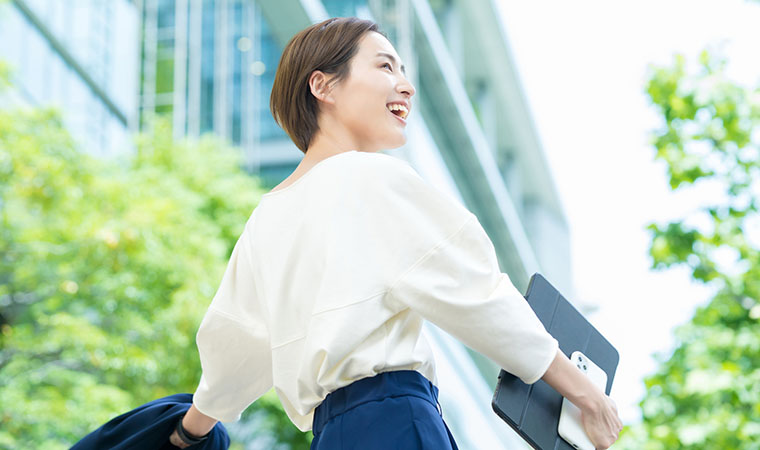 元気な女性