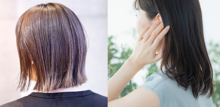 夏のヘアスタイル