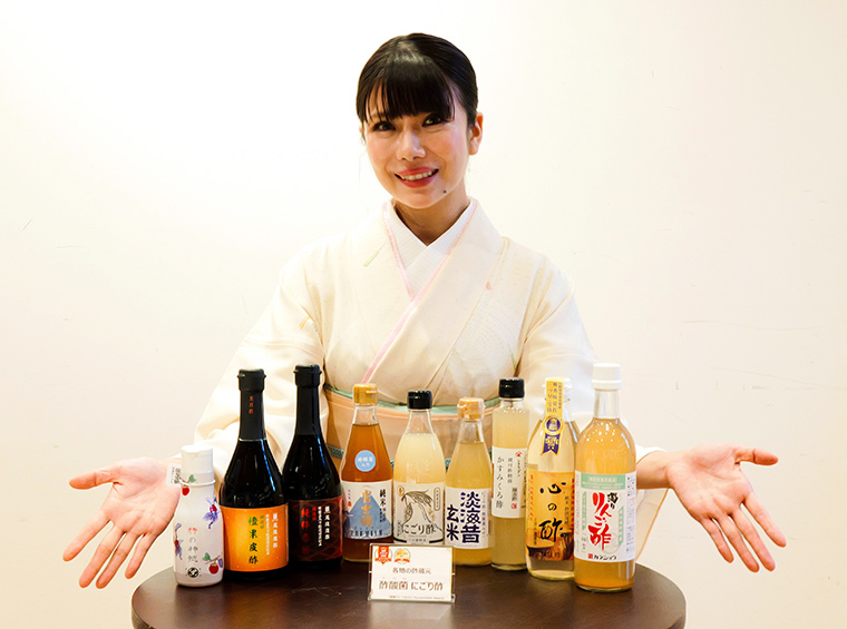 大久保愛さんとにごり酢