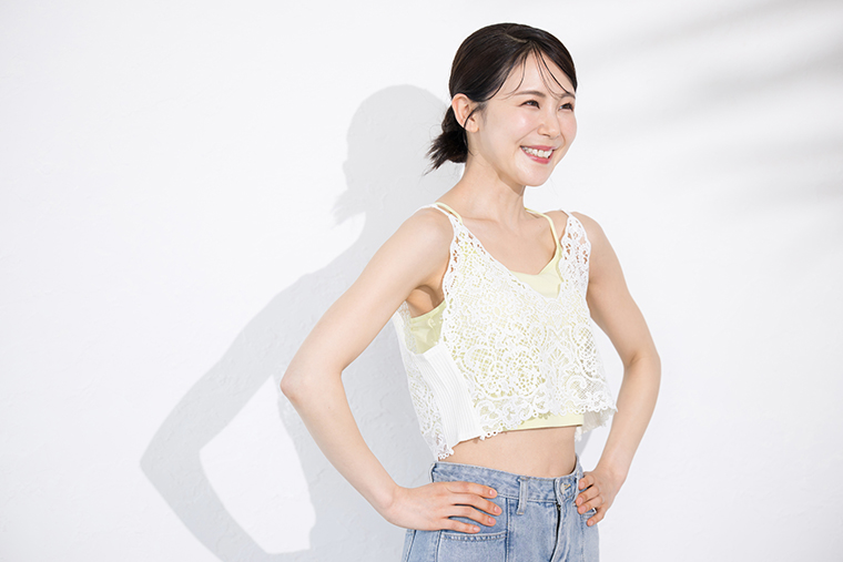 スリムな女性