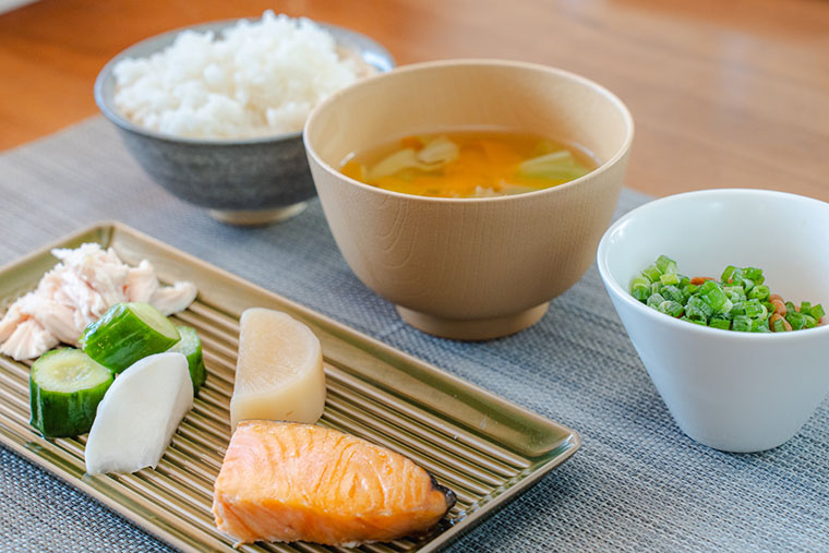 栄養バランスの良い食事