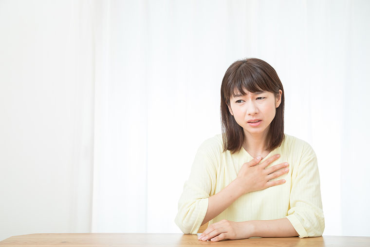 不調な女性