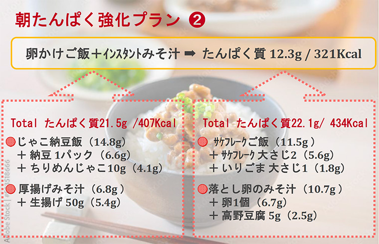 朝たんぱくプラン資料2