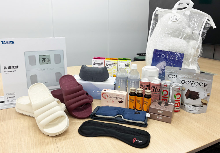 選考会2日目の商品たち