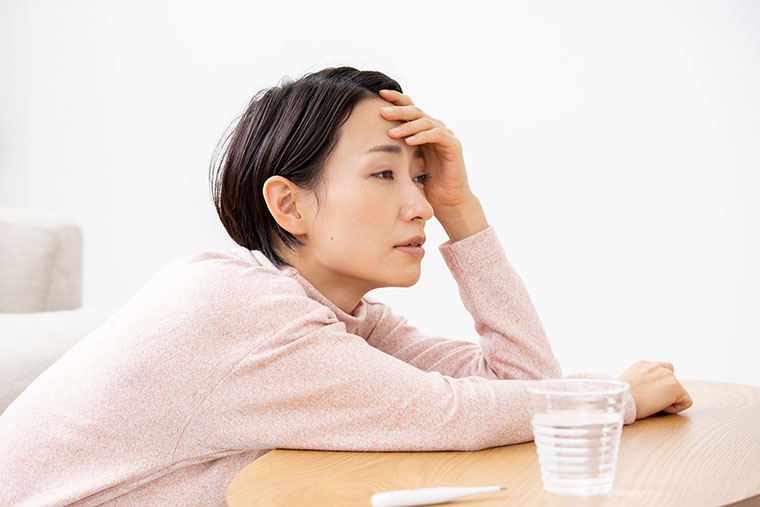 不調な女性