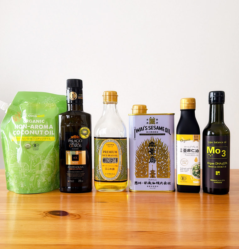 地曳さん自前のオイル類