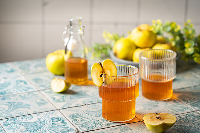 リンゴ酢を希釈する