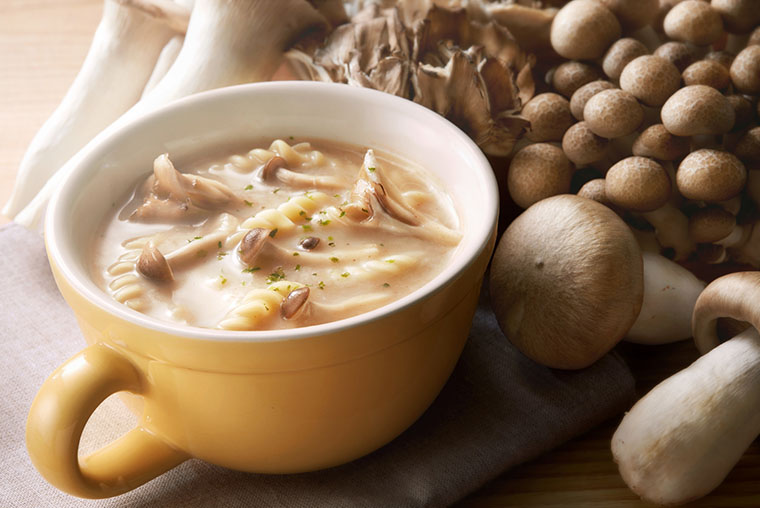 きのこクリームスープ