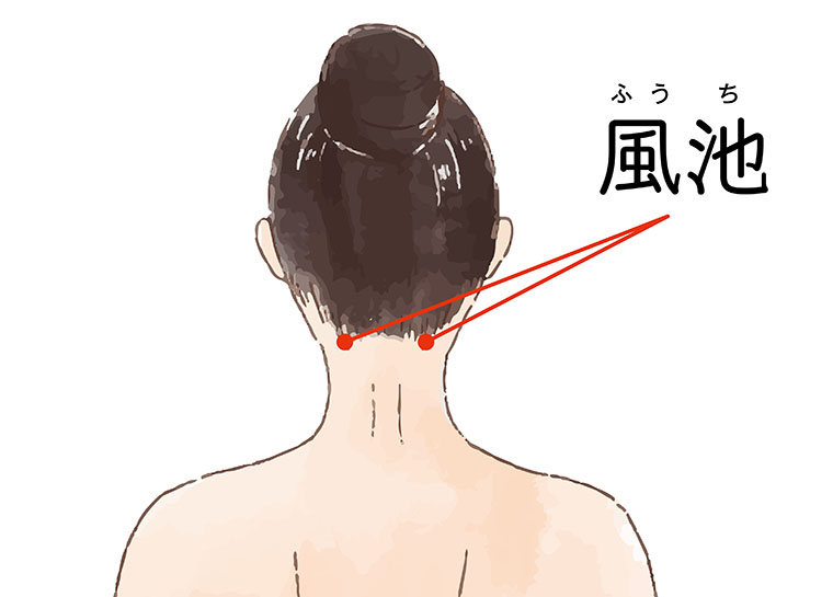 ツボ_風池