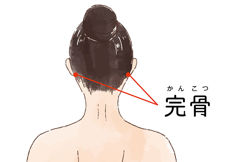 ツボ_完骨