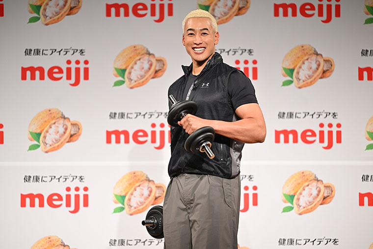 明治高カカオチョコ発表会