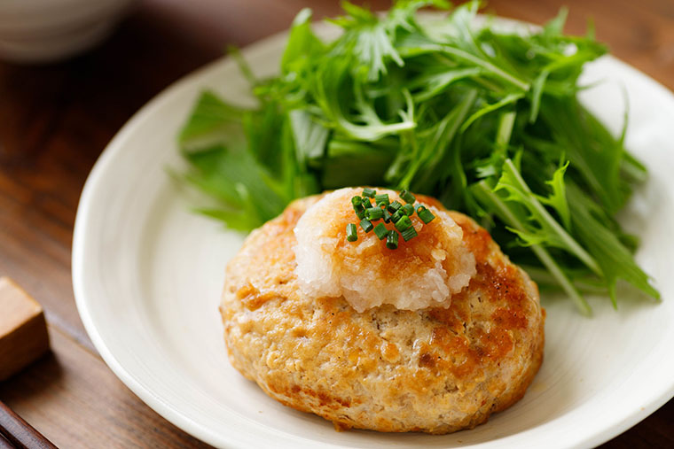 豆腐ハンバーグおろしポン酢