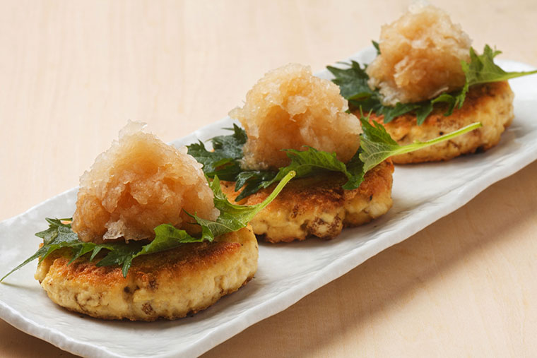 豆腐ハンバーグのおろしポン酢