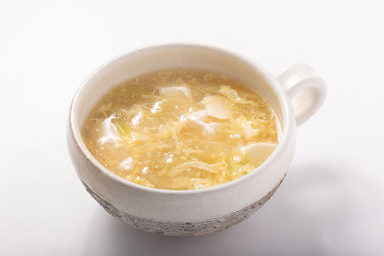 豆腐と卵のスープ