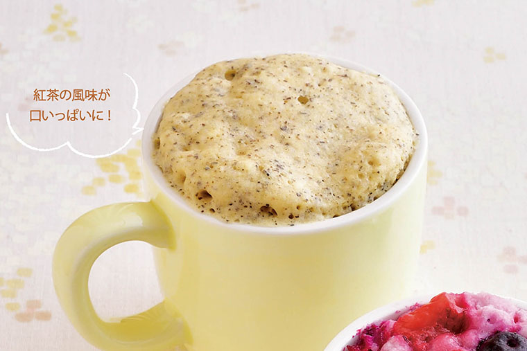 紅茶豆乳ケーキ