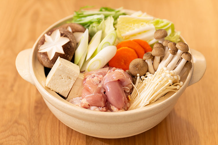 鍋の食材