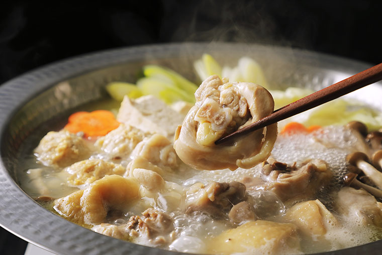 鶏だし鍋